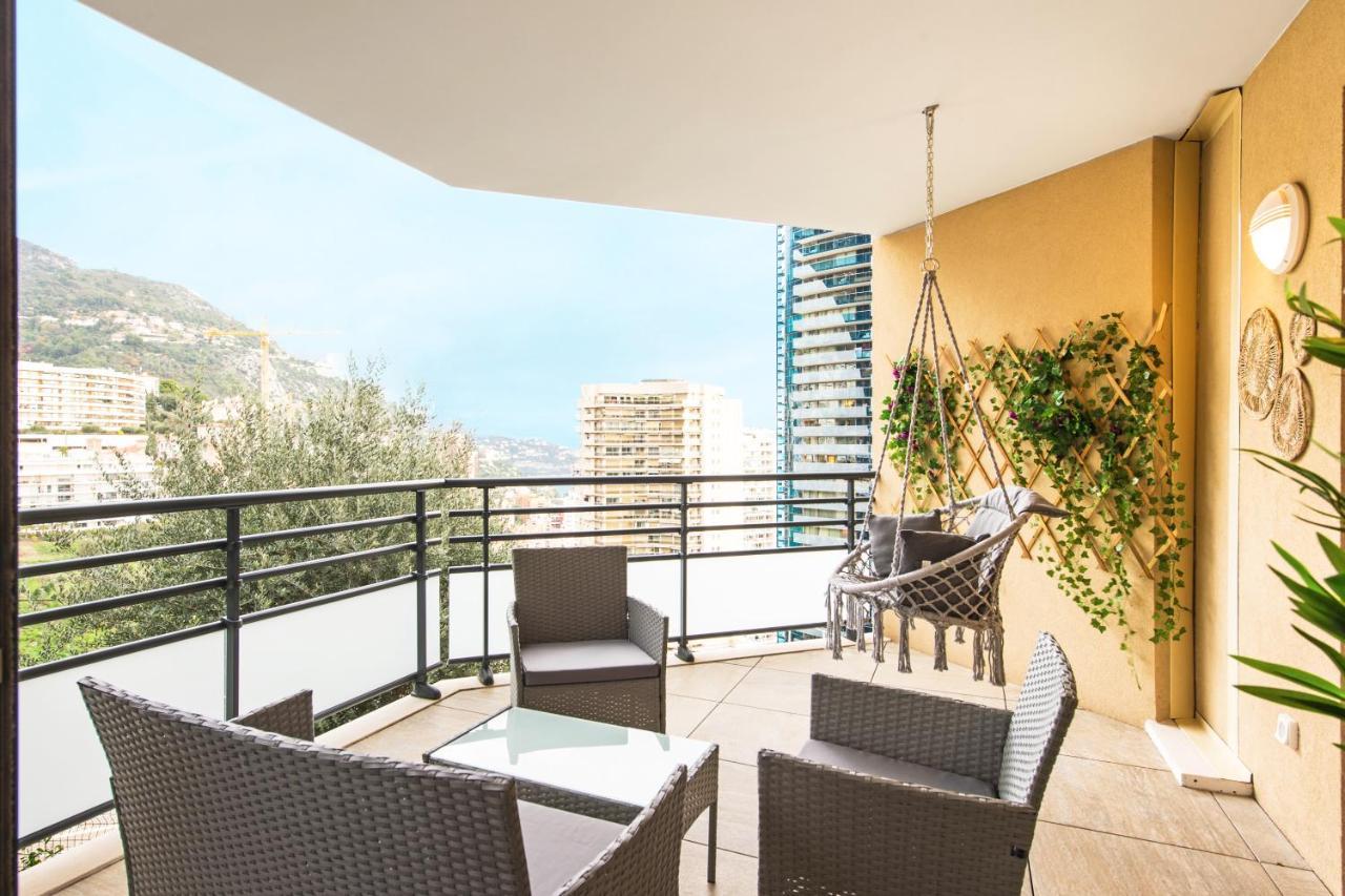 Vue Monaco & Tour Odeon - Terrasse - Parking - Bh Apartment Beausoleil Exterior photo